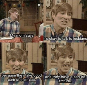 Stuart likes lesbians