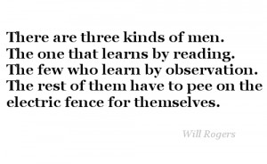 by Will Rogers