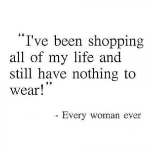 Shopping addicted! haha soo me right here!
