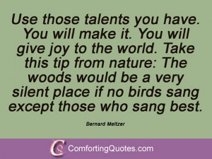 Bernard Meltzer Quotes And Sayings