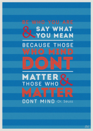 Inspirational Quote Poster-Dr.Seuss – FREE