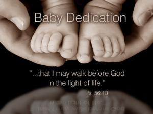 Baby Dedication
