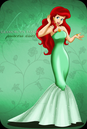 Disney Princess Glamorous Fashion - Ariel