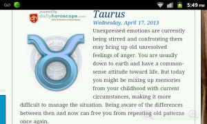 Quotes About Taurus