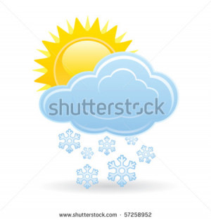 Weather Symbols Snowy Picture