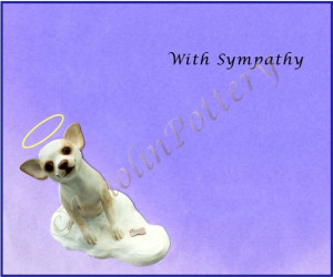 Dog Sympathy Quotes http://kaolinpottery.com/cards.html