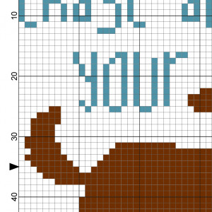 Chase After Your Dreams Cross Stitch Pattern