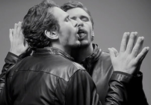 James Franco Makes Out With Himself To Promote Roast