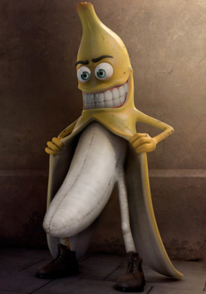 男人阴茎硬度等级二：“剥皮的熟透香蕉”