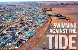 Swimming against the tide