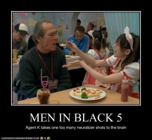 MEN IN BLACK 5 - couldn't be any worse than MIB3 ...