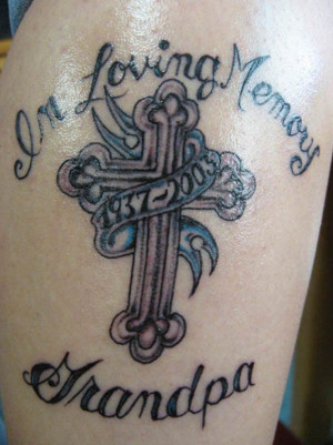 In Loving Memory Quotes For Grandpa Amazing tattoo, in loving