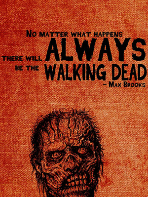 Zombie Survival Guide Quote by geekchicprints
