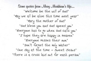 Anniversary Time - Mary Markham (1923 - 2012)