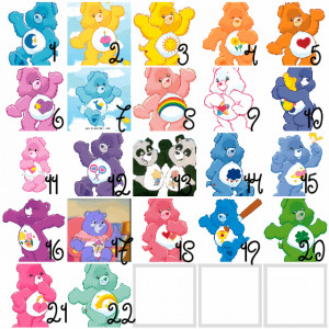 Search Results for: Care Bears Characters