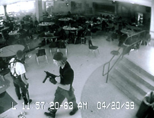 Eric & Dylan in the commons, captured by surveillance cameras shortly ...
