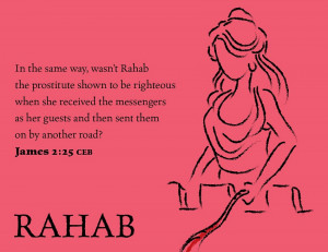 Women's History Month - Live The Bible: Rahab Meme