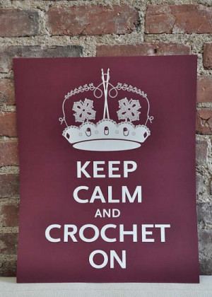 keep calm and crochet on 400x560 Friday Fun: Roundup of Crochet ...