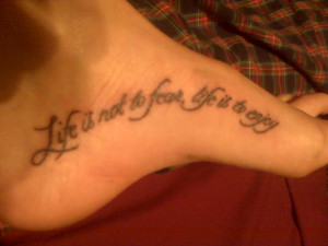 Tattoo Quotes and Sayings