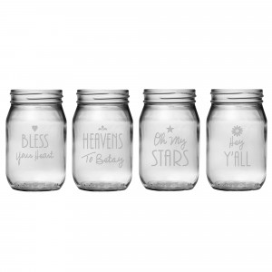 Home > Products > Southern Sayings Mason Jars