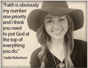 Chelsea Crockett - Sadie Robertson Quote