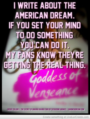 Jackie Collins Quotes On Being A Successful Writer