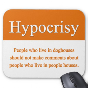 Hypocrisy Mousepad