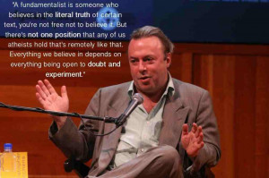 Atheist Christopher Hitchens Quote