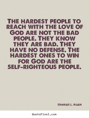 Self Righteous People Quotes
