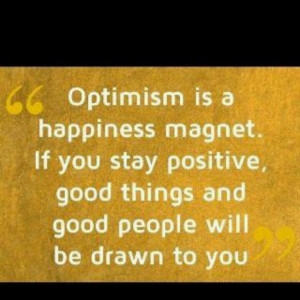 Opt to be optimistic ;)