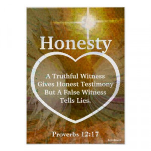 bible verses honesty