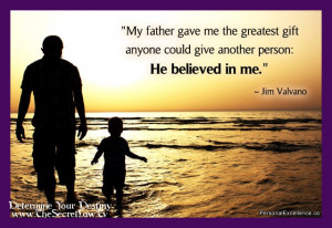 he believed in me inspirational picture quote and sayings about life ...