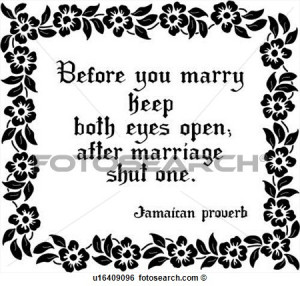 Clip Art of , marriage, wedding, proverb, lettering, marry, ornaments ...