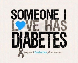 Diabetes jokes are NOT funny. Please reblog if you have someone you ...
