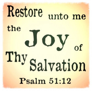 Joy of Salvation