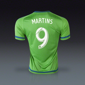 Obafemi Martins Seattle Sounders Home Jersey 2015