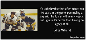 after more than 30 years in the game, pummeling a guy with his loafer ...