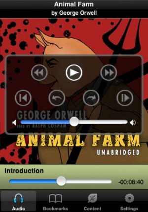 Animal Farm (by George Orwell) (UNABRIDGED AUDIOBOOK) : Blackstone
