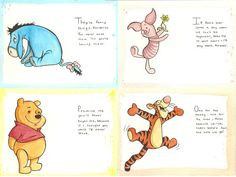 from etsy winnie the pooh set of 4