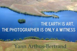 De uitspraak van Yann Arthus-Bertrand