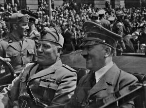 Adolf Hitler, Benito Mussolini, World War 2: