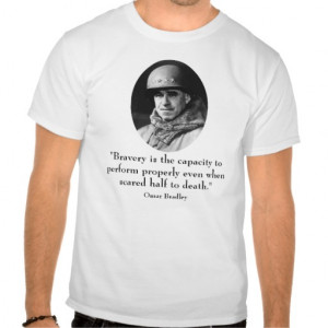 General Omar Bradley and Quote Shirt