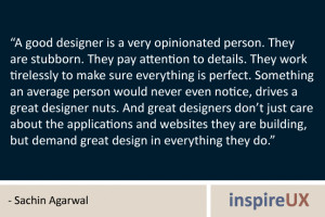 ... great designer nuts. And great designers don’t just care about the