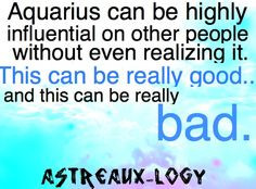 The influence of Aquarius