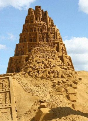 Nice Sand Castle Art