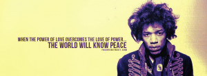 Power of Love Jimi Hendrix Photo Quote Jimi Hendrix Psychedelic ...