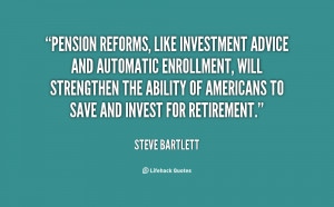 Pension reforms, like investment advice and automatic enrollment, will ...
