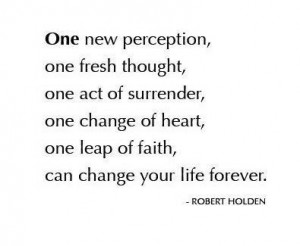 Favourite Quotes: One New Perception