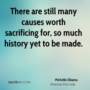 Michelle Obama History Quotes