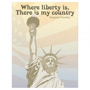 CafePress > Wall Art > Posters > Statue of Liberty Quote Poster